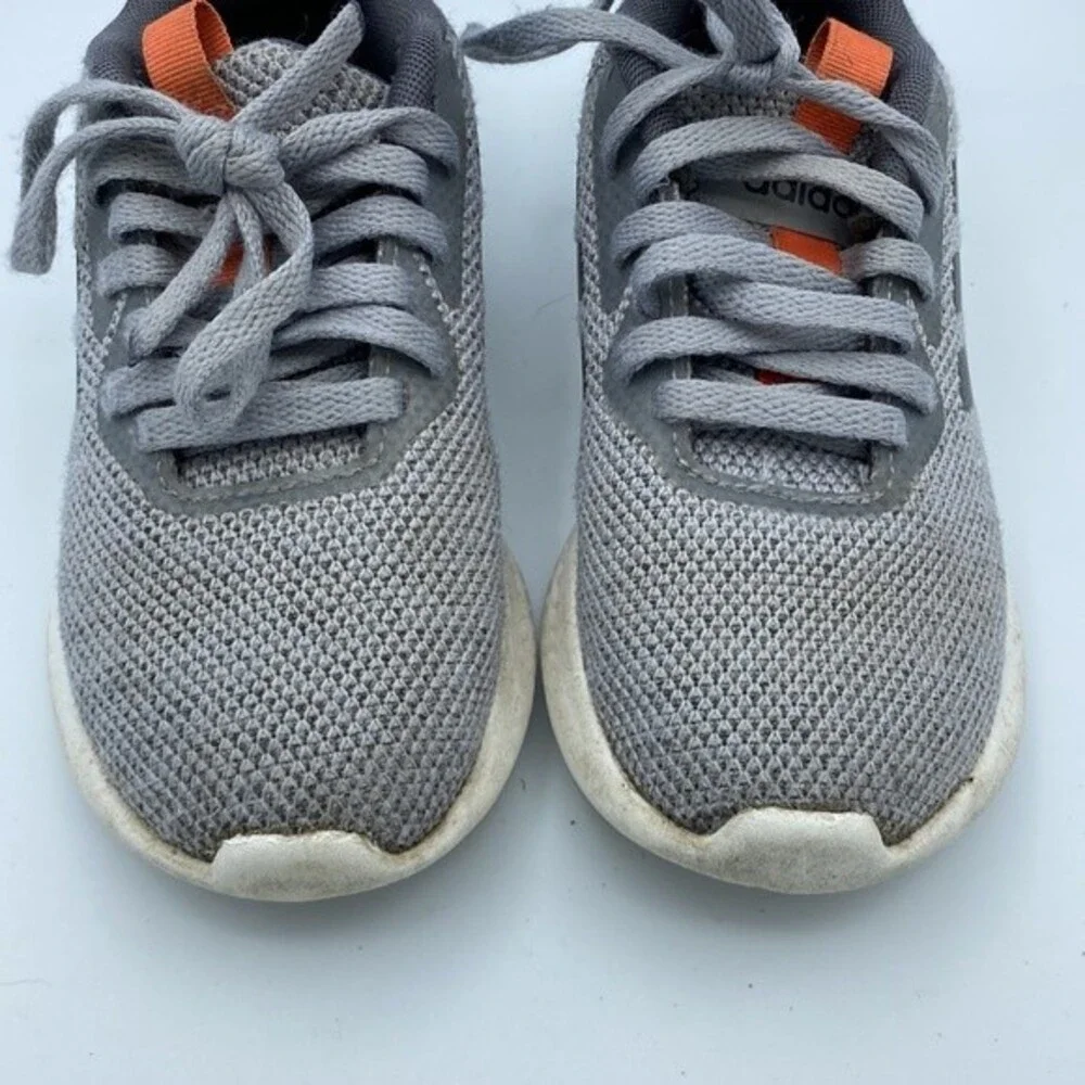 Adidas Sportswear Kids Puremotion Trainers Running Sneakers Shoes Gray Size 11K